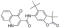 N-(5-tert-butyl-3,3-dimethyl-2-oxo-1-benzofuran-6-yl)-4-oxo-1H-quinoline-3-carboxamide
