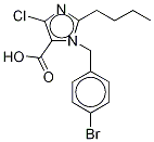 N-(4-BROMOBENZYL)-2-BUTYL-4-CHLORO-1H-IMIDAZOLE-5-CARBOXYLIC ACID