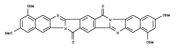 Dibenzo[f,f']benzo[1'',2'':3,4;4'',5'':3',4']dipyrrolo[1,2-a:1',2'-a']bisbenzimidazole-8,18-dione,2,4,12,14-tetramethoxy-