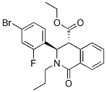 (3R,4R)-Ethyl 3-(4-bromo-2-fluorophenyl)-1-oxo-2-propyl-1,2,3,4-tetrahydroisoquinoline-4-carboxylate