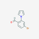 4-bromo-2-pyrrol-1-ylbenzaldehyde