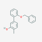 2-methyl-5-(2-phenylmethoxyphenyl)phenol