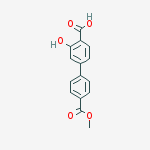2-hydroxy-4-(4-methoxycarbonylphenyl)benzoic Acid
