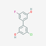 3-(3-chloro-5-hydroxyphenyl)-5-fluorophenol