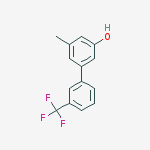 3-methyl-5-[3-(trifluoromethyl)phenyl]phenol
