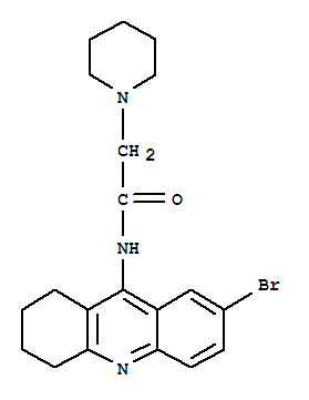 N-(7-bromo-1,2,3,4-tetrahydroacridin-9-yl)-2-piperidin-1-ylacetamide