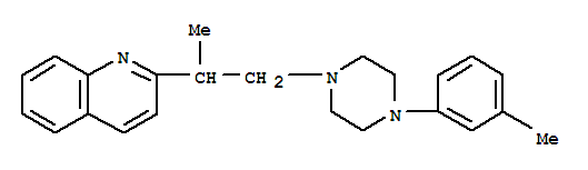 2-{1-methyl-2-[4-(3-methylphenyl)piperazin-1-yl]ethyl}quinoline