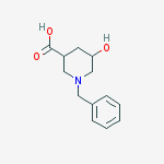 1-benzyl-5-hydroxypiperidine-3-carboxylic acid
