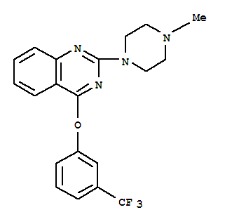 2-(4-methylpiperazin-1-yl)-4-[3-(trifluoromethyl)phenoxy]quinazoline