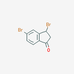 3,5-dibromo-2,3-dihydroinden-1-one