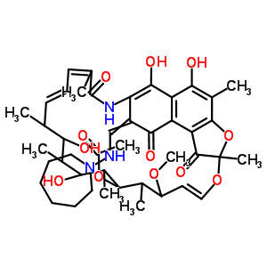 (14E,24E)-8-[(azepan-1-ylamino)methylidene]-5,6,17,19-tetrahydroxy-23-methoxy-2,4,12,16,18,20,22-heptamethyl-1,9,11-trioxo-1,2,8,9-tetrahydro-2,7-(epoxypentadeca[1,11,13]trienoimino)naphtho[2,1-b]furan-21-yl acetate