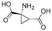 1,2-CYCLOPROPANEDICARBOXYLIC ACID 1-AMINO-,TRANS-