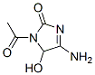 2H-IMIDAZOL-2-ONE,1-ACETYL-4-AMINO-1,5-DIHYDRO-5-HYDROXY-