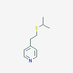 4-(2-propan-2-ylsulfanylethyl)pyridine