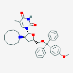2'-(OCTAMETHYLENEIMINO)-5'-(4-METHOXYTRITYL)-3'-DEOXYTHYMIDINE