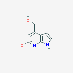 4-(Hydroxymethyl)-6-methoxy-7-azaindole