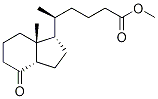 [1R-[1α(R*),3aβ,7aα]]-Octahydro-δ,7a-dimethyl-4-oxo-1H-indene-1-pentanoic Acid Methyl Ester