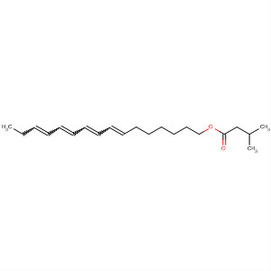 Butanoic acid, 3-methyl-, 7,9,11,13-hexadecatetraenyl ester