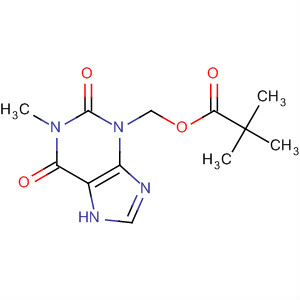 Propanoic acid, 2,2-dimethyl-,(1,2,6,7-tetrahydro-1-methyl-2,6-dioxo-3H-purin-3-yl)methyl ester