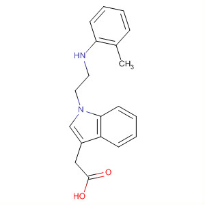 1H-Indole-3-acetic acid, 1-[2-(methylphenylamino)ethyl]-