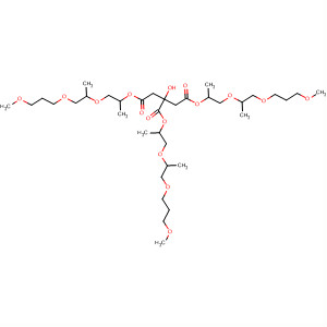 1,2,3-Propanetricarboxylic acid, 2-hydroxy-,tris[methyl-2-[methyl-2-(2-methoxymethylethoxy)ethoxy]ethyl] ester