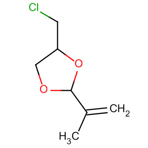 1,3-Dioxolane, 4-(chloromethyl)-2-(1-methylethenyl)-