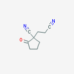 Cyclopentanepropanenitrile, 1-cyano-2-oxo-