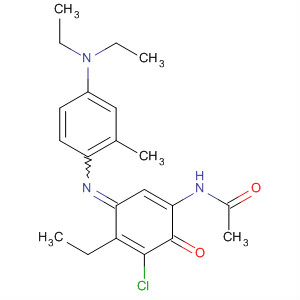 Acetamide,N-[5-chloro-3-[[4-(diethylamino)-2-methylphenyl]imino]-4-ethyl-6-oxo-1,4-cyclohexadien-1-yl]-