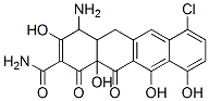 4-Amino-7-chloro-1,4,4a,5,12,12a-hexahydro-3,10,11,12a-tetrahydroxy-1,12-dioxo-2-naphthacenecarboxamide