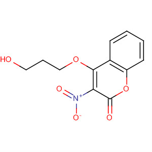 2H-1-Benzopyran-2-one, 4-(3-hydroxypropoxy)-3-nitro-