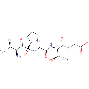 Glycine, N-[N-[N-(1-L-threonyl-L-prolyl)glycyl]-L-threonyl]-
