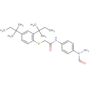 Acetamide,2-[[2,4-bis(1,1-dimethylpropyl)phenyl]thio]-N-[4-(2-formylhydrazino)phenyl]-