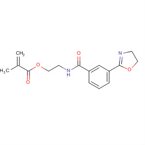 2-Propenoic acid, 2-methyl-,2-[[3-(4,5-dihydro-2-oxazolyl)benzoyl]amino]ethyl ester
