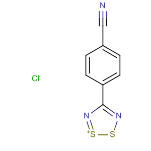 1,2,3,5-Dithiadiazol-1-ium, 4-(4-cyanophenyl)-, chloride