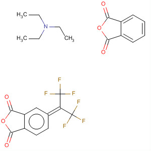 1,3-Isobenzofurandione,5,5'-[2,2,2-trifluoro-1-(trifluoromethyl)ethylidene]bis-, compd. withN,N-diethylethanamine (1:1)