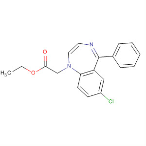 1H-1,4-Benzodiazepine-1-acetic acid, 7-chloro-5-phenyl-, ethyl ester