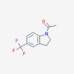 1-[5-(trifluoromethyl)-2,3-dihydroindol-1-yl]ethanone