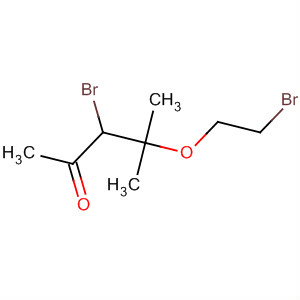 2-Pentanone, 3-bromo-4-(2-bromoethoxy)-4-methyl-