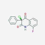 (3R)-3-chloro-8-fluoro-3-phenylquinoline-2,4(1H,3H)-dione