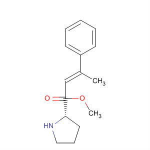 L-Proline, 1-(2-phenyl-1-propenyl)-, methyl ester, (E)-
