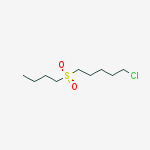 1-(butylsulfonyl)-5-chloropentane