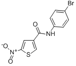 N-(4-Bromophenyl)-5-nitro-3-thiophenecarboxamide