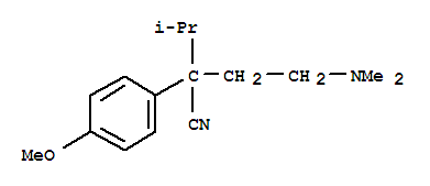 2-[2-(dimethylamino)ethyl]-2-(4-methoxyphenyl)-3-methylbutanenitrile