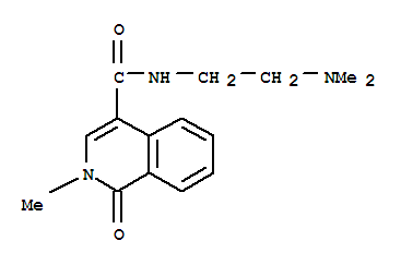 N-[2-(dimethylamino)ethyl]-2-methyl-1-oxo-1,2-dihydroisoquinoline-4-carboxamide
