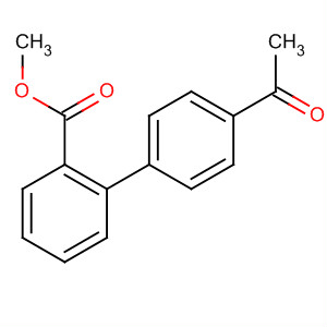 [1,1'-Biphenyl]-2-carboxylic acid, 4'-acetyl-, methyl ester