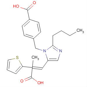 2-Thiophenepropanoic acid,a-[[2-butyl-1-[(4-carboxyphenyl)methyl]-1H-imidazol-5-yl]methylene]-