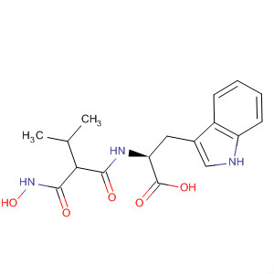 L-Tryptophan, N-[2-[(hydroxyamino)carbonyl]-3-methyl-1-oxobutyl]-