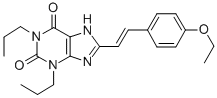(E)-1,3-Dipropyl-8-(2-(4-ethoxyphenyl)ethenyl)-3,7-dihydro-1H-purine-2 ,6-dione