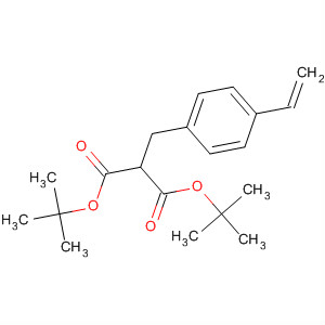 Propanedioic acid, [(4-ethenylphenyl)methyl]-, bis(1,1-dimethylethyl)ester