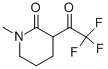 2-Piperidinone,1-methyl-3-(2,2,2-trifluoroacetyl)-